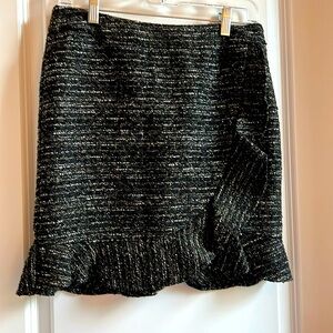 Nanette Lepore, size 4, black and white skirt